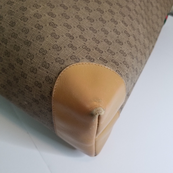 Authentic Rare Vintage Gucci Large Tote - Picture 6 of 11